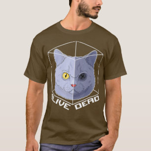 Schrodingers Cat Paradox Quantum Mechanics T-Shirt
