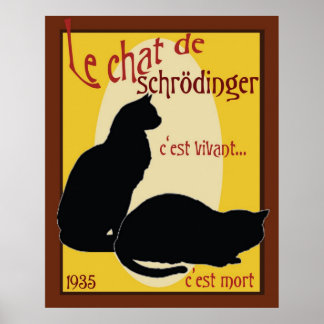 Schrodinger's Cat Poster