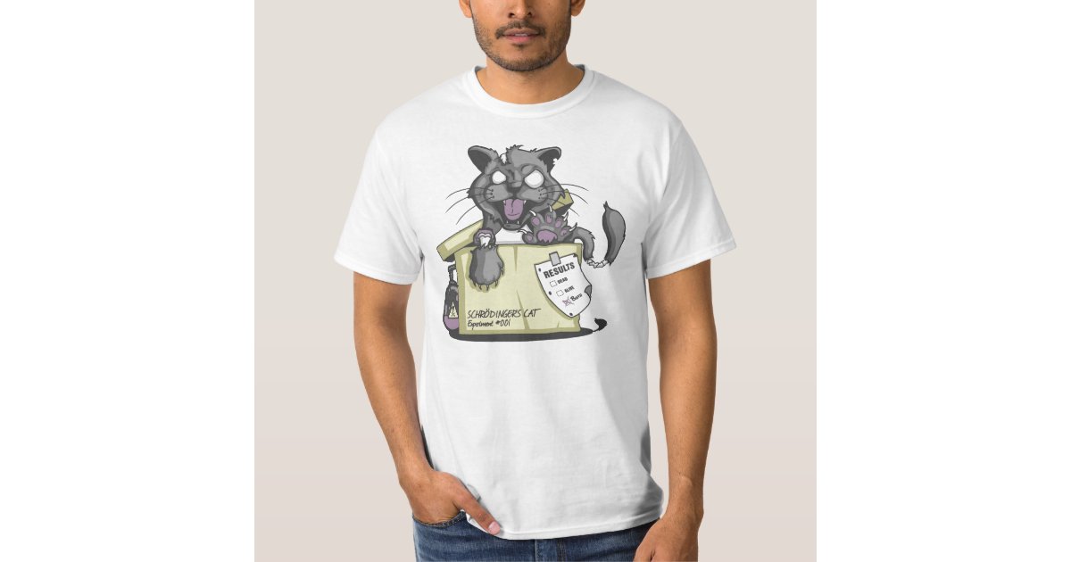 schrodinger cat tshirt