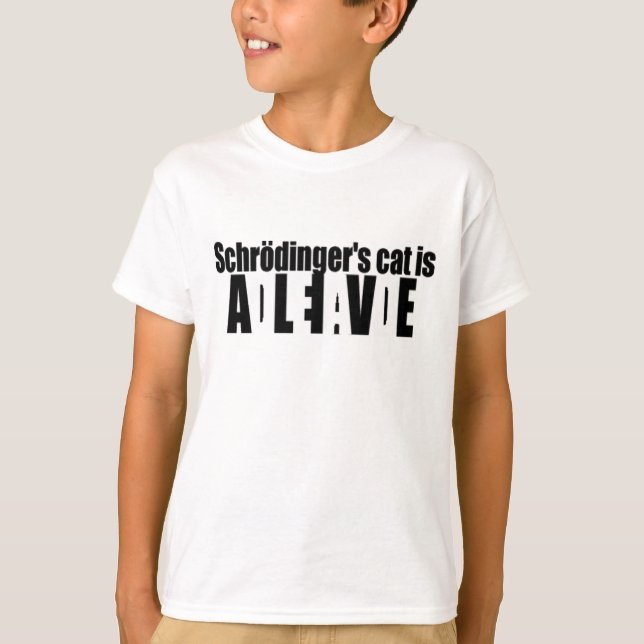 Schrödinger's Cat T-Shirt (Front)