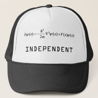 Schrodingers Independent Equaiton Trucker Hat