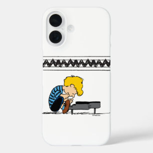 Schroeder Charlie Brown Music iPhone 16 Case