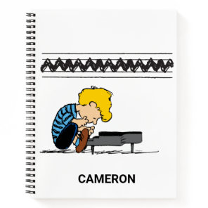 Schroeder Charlie Brown Music Notebook