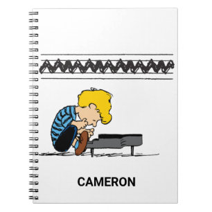 Schroeder Charlie Brown Music Notebook