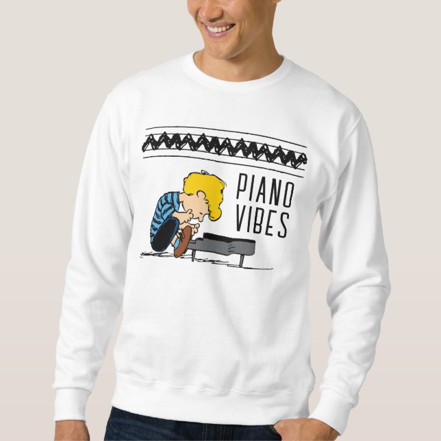Schroeder Charlie Brown Music Sweatshirt (Front)