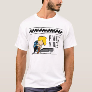 Schroeder Charlie Brown Music T-Shirt