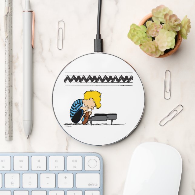 Schroeder Charlie Brown Music Wireless Charger (Desk)