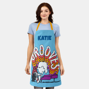 Schroeder - Grooves   Add Your Name Apron