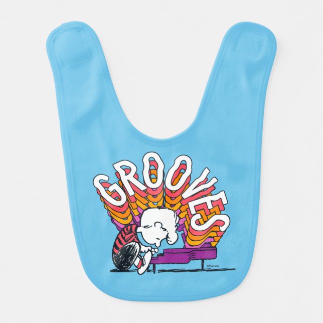 Schroeder - Grooves Baby Bib (Front)