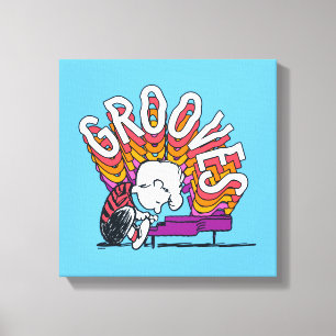 Schroeder - Grooves Canvas Print