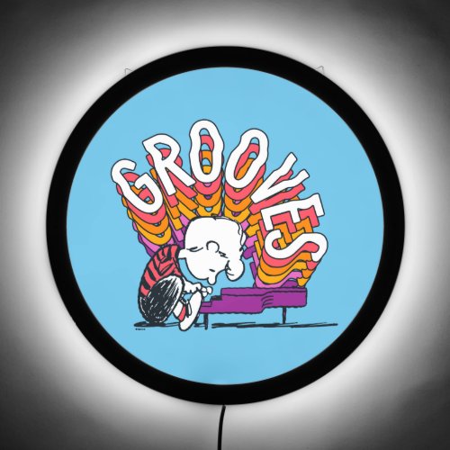 Schroeder _ Grooves LED Sign