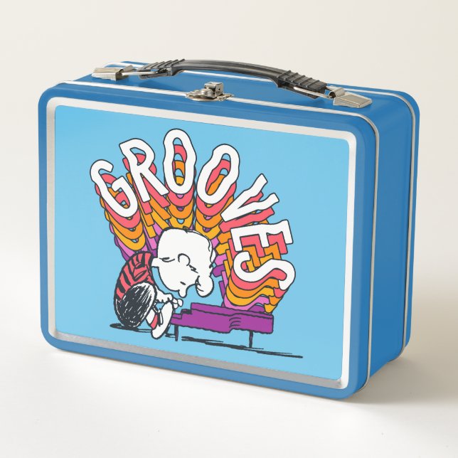 Schroeder - Grooves Metal Lunch Box (Front)