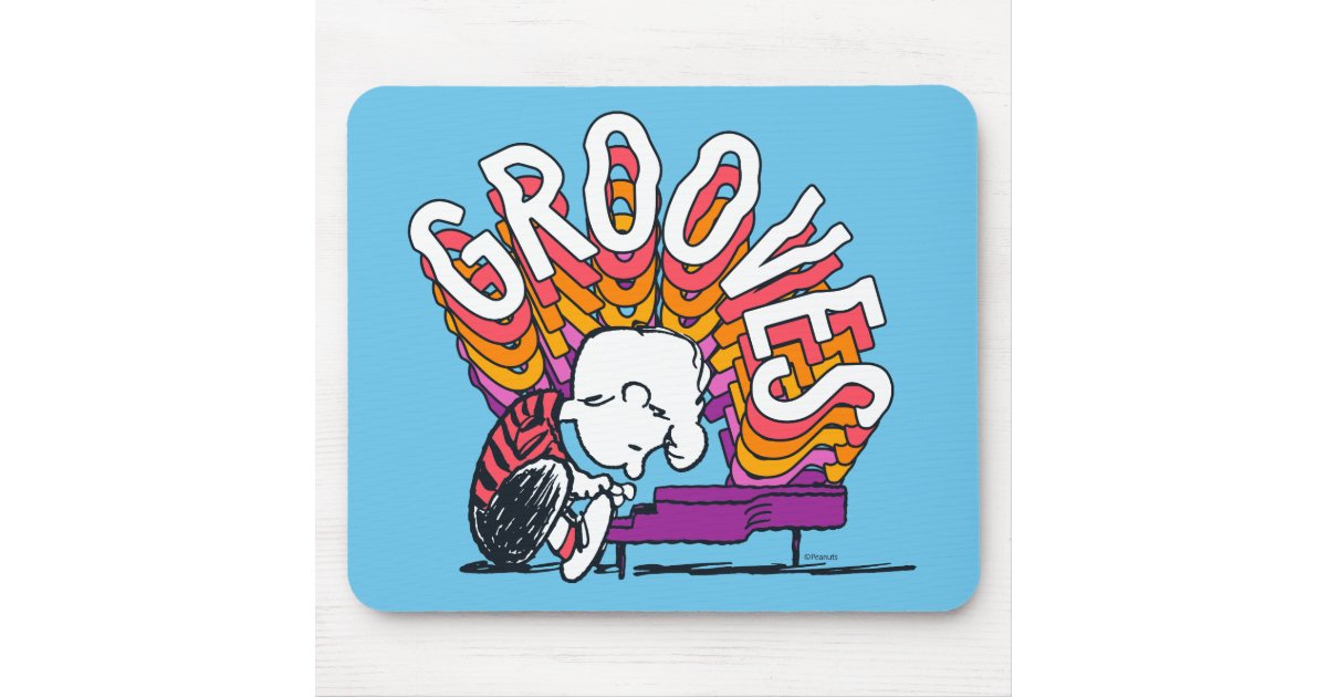 Schroeder - Grooves Mouse Pad | Zazzle