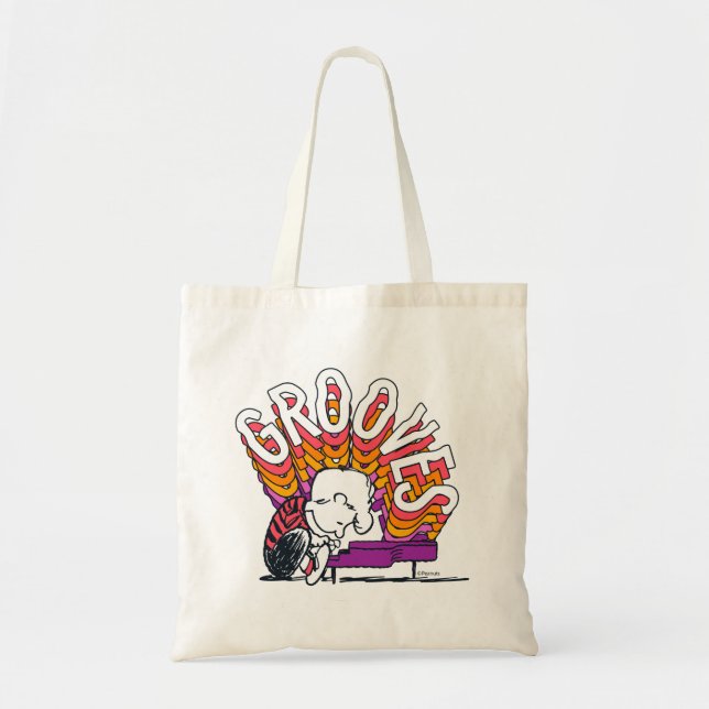 Schroeder - Grooves Tote Bag (Front)