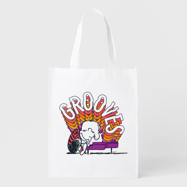 Schroeder - Grooves Tote Bag (Front)