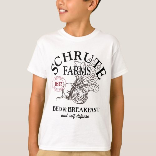 Schrute Farms Large Label T_Shirt