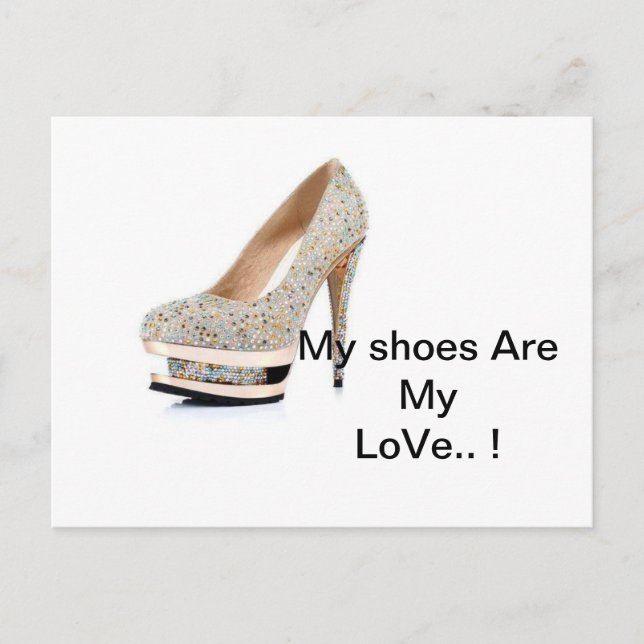 schuh- Postkarte Postcard (Front)