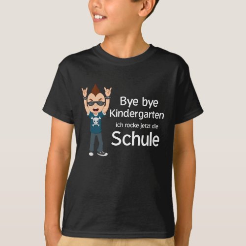 Schulanfang Einschulung Schulkind Rocke die Schule T_Shirt