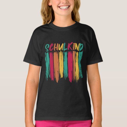 Schulkind paint quote design T_Shirt