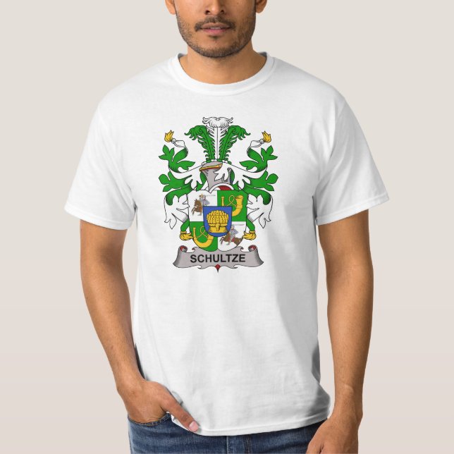 Schultze Family Crest T-Shirt (Front)