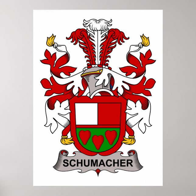 Schumacher Family Crest Poster (Front)