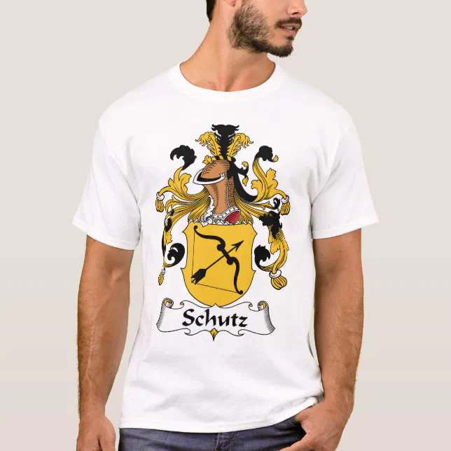 Schutz Family Crest TShirt Zazzle