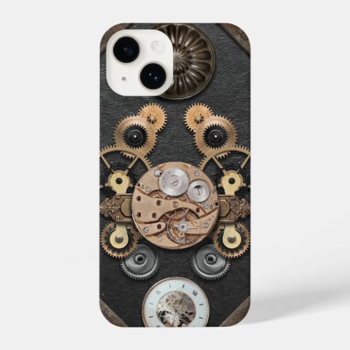 Schutzhlle im Steampunk Design iPhone 14 Case
