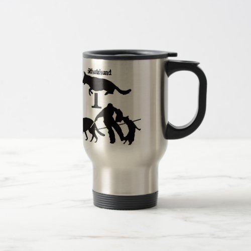 Schutzhund travel mug