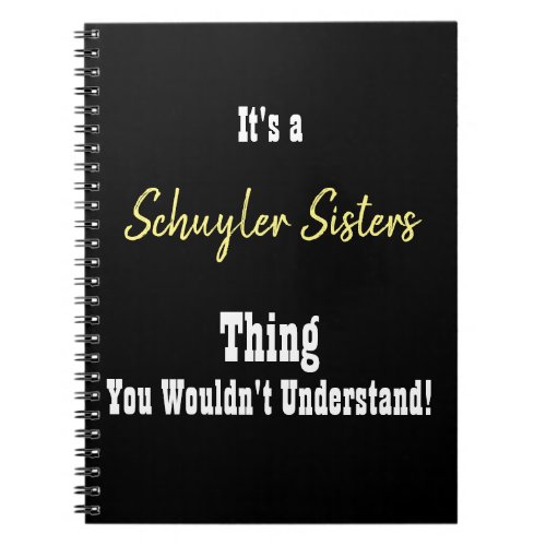 Schuyler Sisters Journal