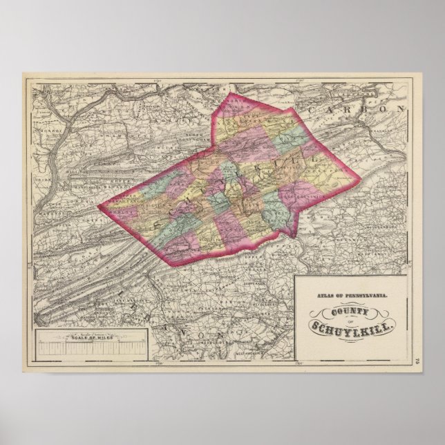 Schuylkill County Poster (Front)