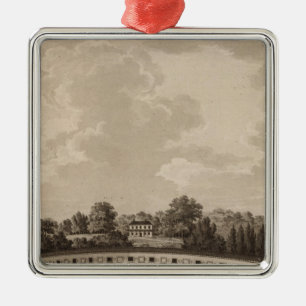 Schuylkill river metal ornament