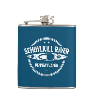 Schuylkill River, Pennsylvania Flask
