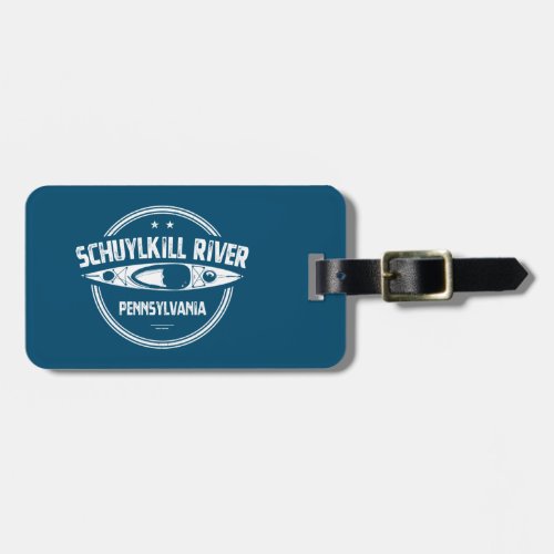 Schuylkill River Pennsylvania Luggage Tag