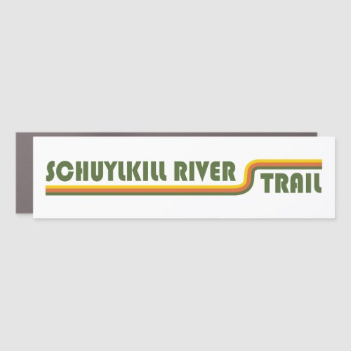 Schuylkill River Trail Car Magnet