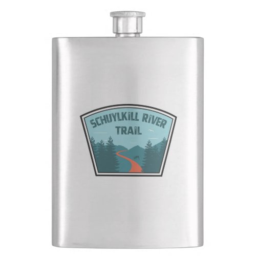 Schuylkill River Trail Flask