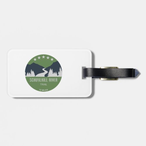 Schuylkill River Trail Luggage Tag