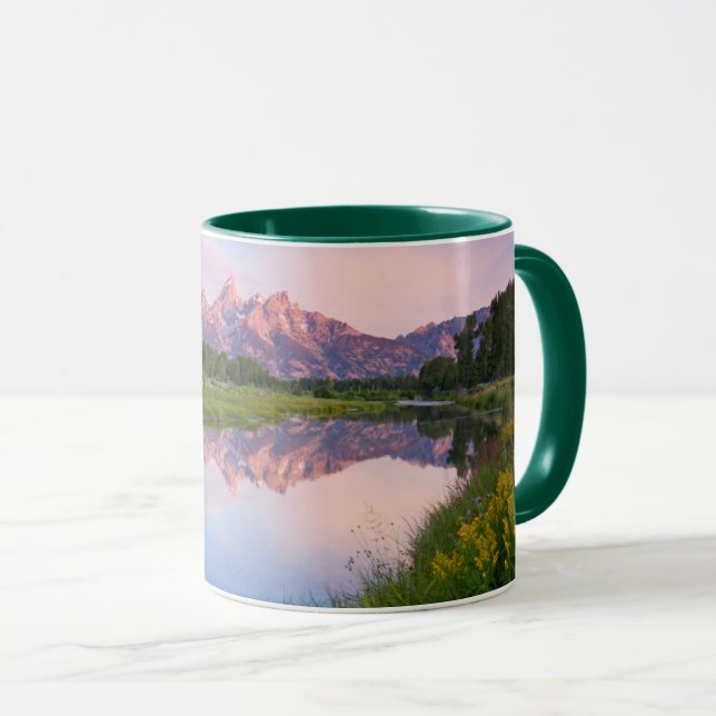 Schwabacher Landing Sunrise Mug (Front Right)