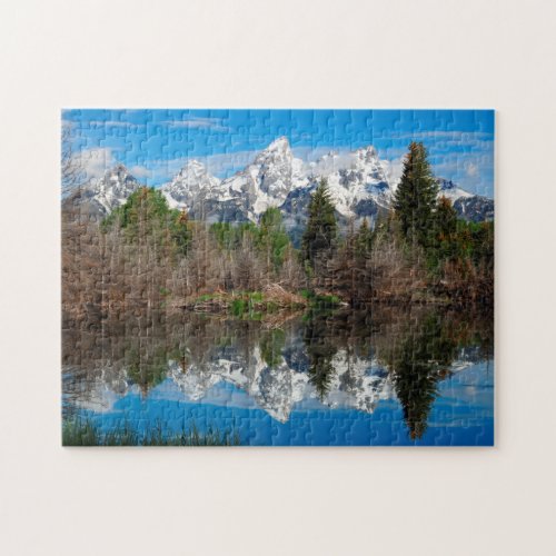 Schwabachers Landing Grand Teton Jigsaw Puzzle