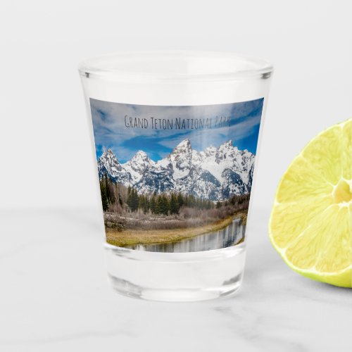 Schwabachers Landing Winter Shot Glass