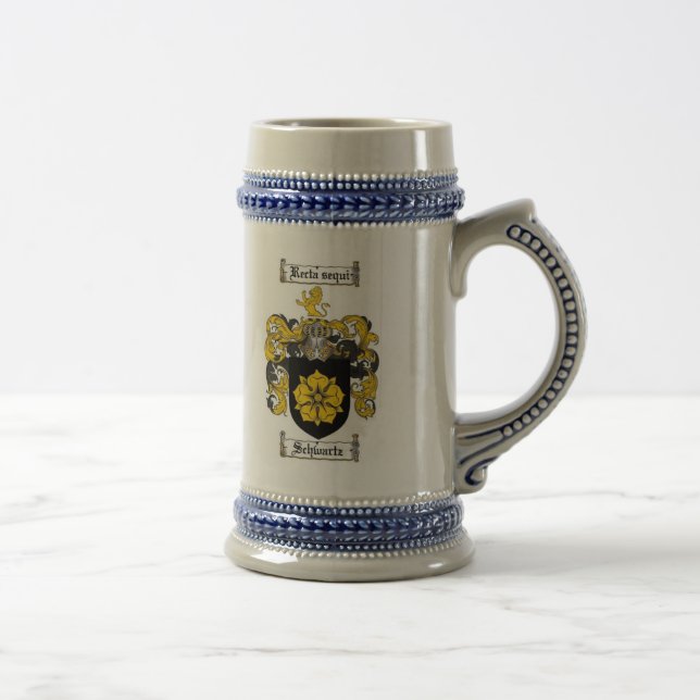 Schwartz Family Crest Stein (Right)