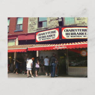 Schwartz's Deli, Montreal, Quebec Postcard