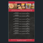 Schwarz, Rot Flyer<br><div class="desc">Flyer in Schwarz Rot, gut geeignet für Restaurants, Essen-Lieferservice. Editieren Sie ihr Produkt einfach, laden Sie 3 Fotos ihrer Wahl hoch und ergänzen Sie es durch ihren Text. Sie können die Schriftart, Farbe und die Position individuell durch "weitere Personalisierung" auswählen.</div>