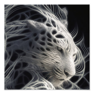 Tiger 3D Art Board Print for Sale by KROKOTON