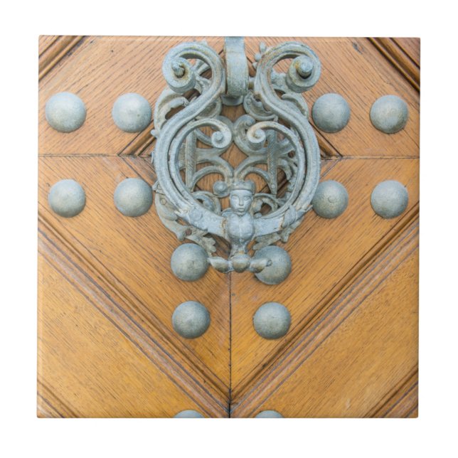 Schwarzenbersky Palace Door Knocker Tile (Front)