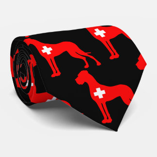 Schweiz Dogge Neck Tie