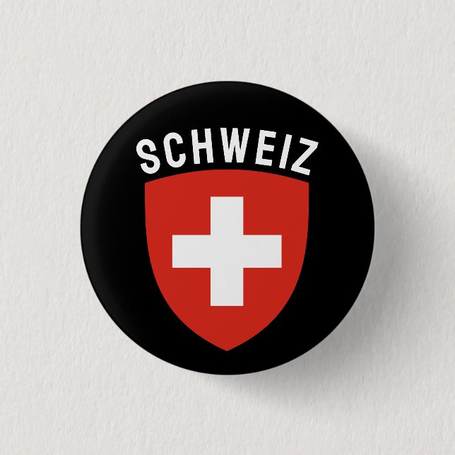 Schweiz (German-speaking Switzerland) Button (Front)