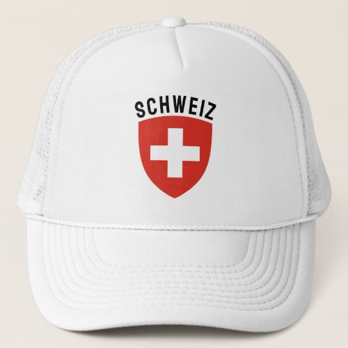 Schweiz German_speaking Switzerland Trucker Hat