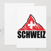 Schweiz Matterhorn Switzerland (Front/Back)
