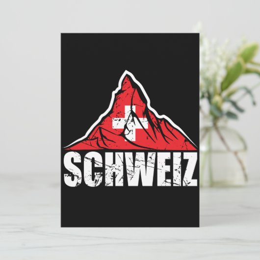 Schweiz Matterhorn Switzerland Vintage (Standing Front)