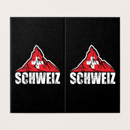 Schweiz Matterhorn Switzerland Vintage (Outside Unfolded)